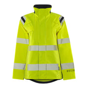 Fristads Flamestat Green High Vis Dames Jack Klasse 3 4941 Gfs High Vis Geel Marineblauw