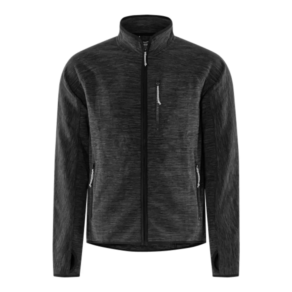 Fristads Cirrus Microfleecejack Donkergrijs Gemeleerd