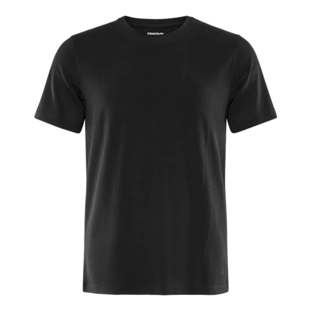 Fristads Litus Merino Wollen T-Shirt, Unisex Zwart