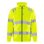 Fristads High Vis Green Sweatjack Met Capuchon Klasse 3 7865 Gpsw High Vis Geel