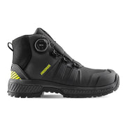 Fristads Fristads Comfortstep Veiligheidsschoenen S3S Mid Antracietgrijs High Vis Geel