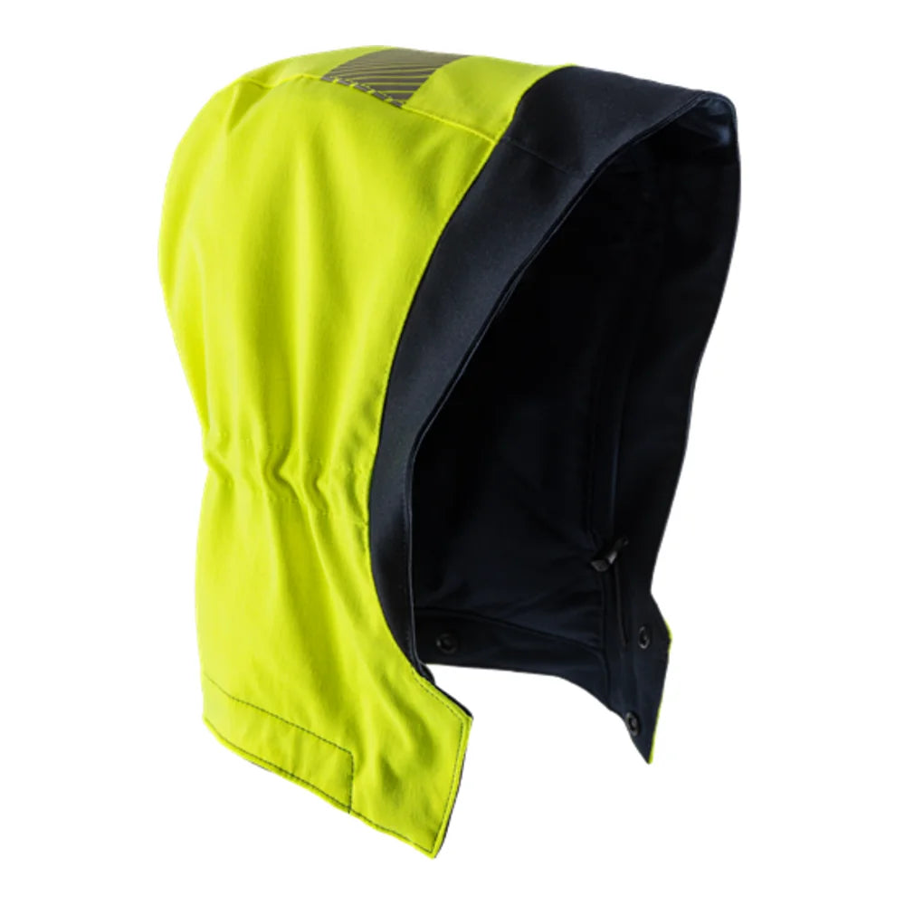 Fristads Flamestat Green Wintercapuchon 9942 Gfs High Vis Geel Marineblauw