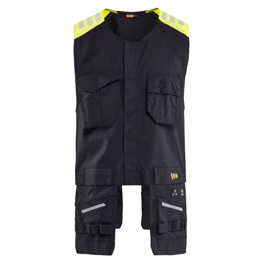 Blaklader 3039 1512 Multinorm Werkvest Inherent Zwart High Vis Geel