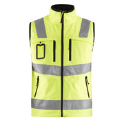 Blaklader 3049 2517 Softshell Vest High Vis High Vis Geel