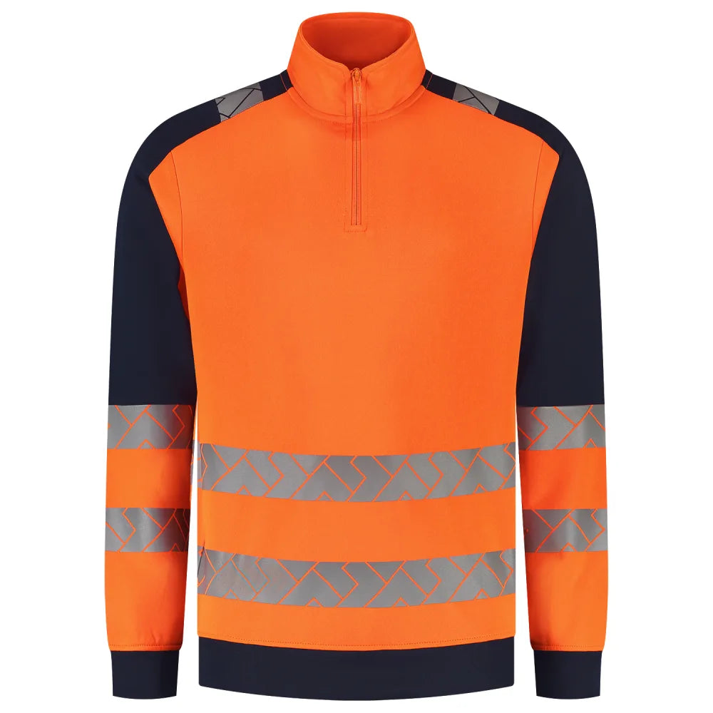 Tricorp 306106 Zip Sweater High Vis Redefined Industrieel Wasbaar