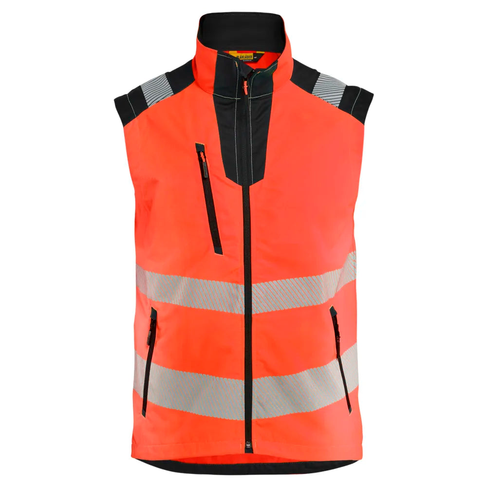 Blaklader 3085 1905 Bodywarmer High Vis High Vis Rood Zwart