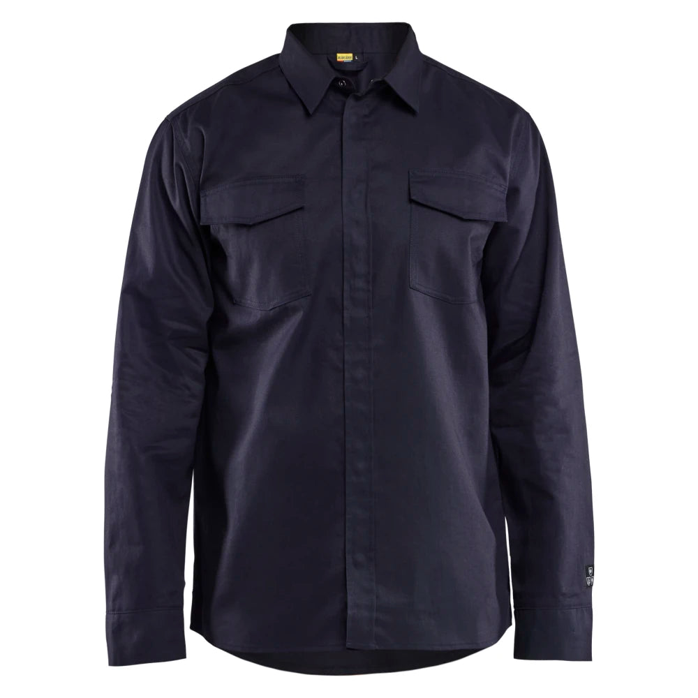 Blaklader 3226 1504 Overhemd Vlamvertragend Marineblauw