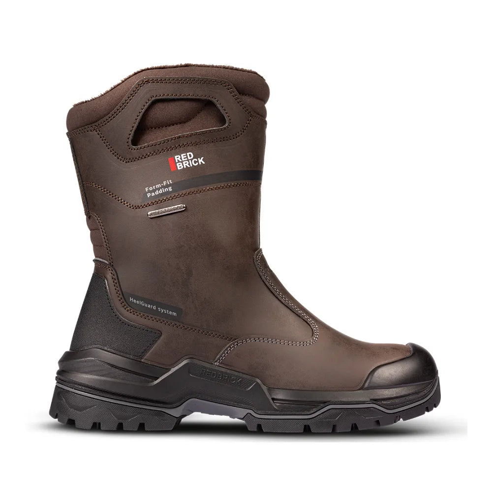 Redbrick Boot Brown Wool S7S Werklaarzen