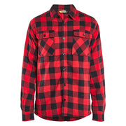 Blaklader 3288 1168 Overhemd Flanel Rood Zwart