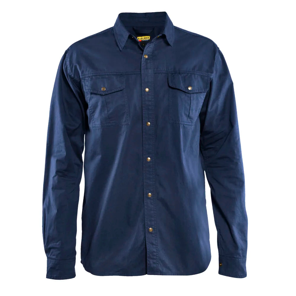 Blaklader 3297 1135 Overhemd Twill Marineblauw