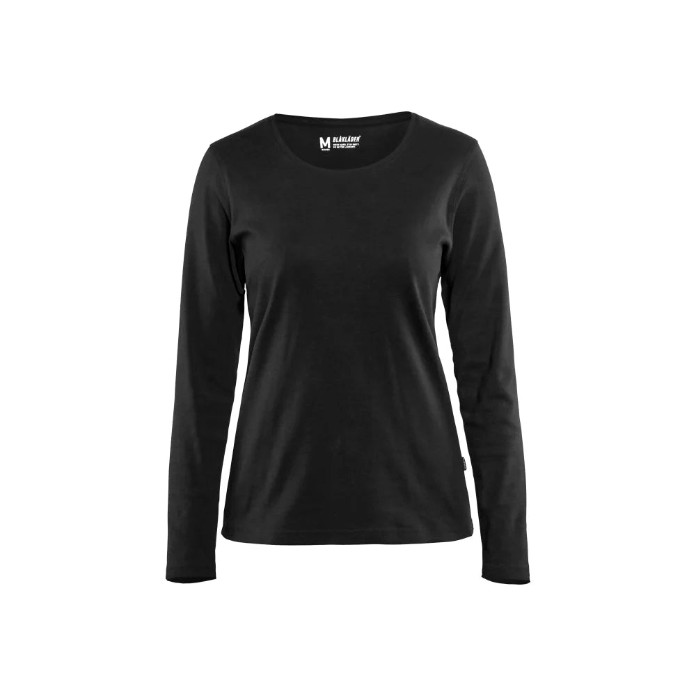 Blaklader 3301 1032 Dames T-Shirt Lange Mouwen Zwart