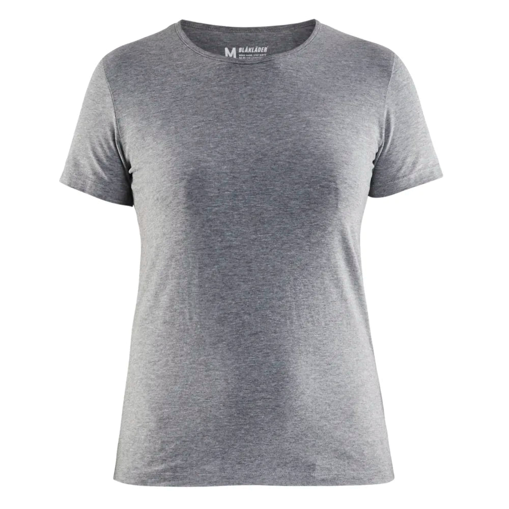 Blaklader 3304 1059 Dames T-Shirt Slim Fit Grijs Mêlee