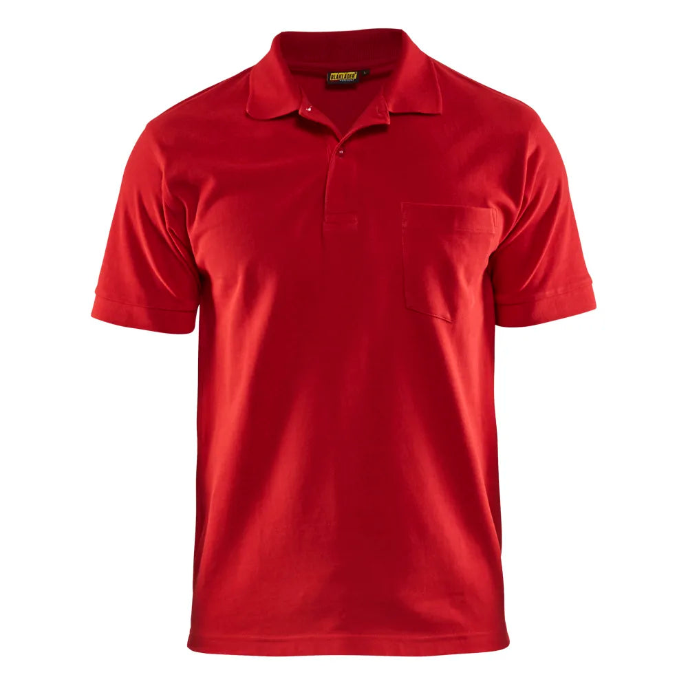 Blaklader 3305 1035 Piqué Polo Rood