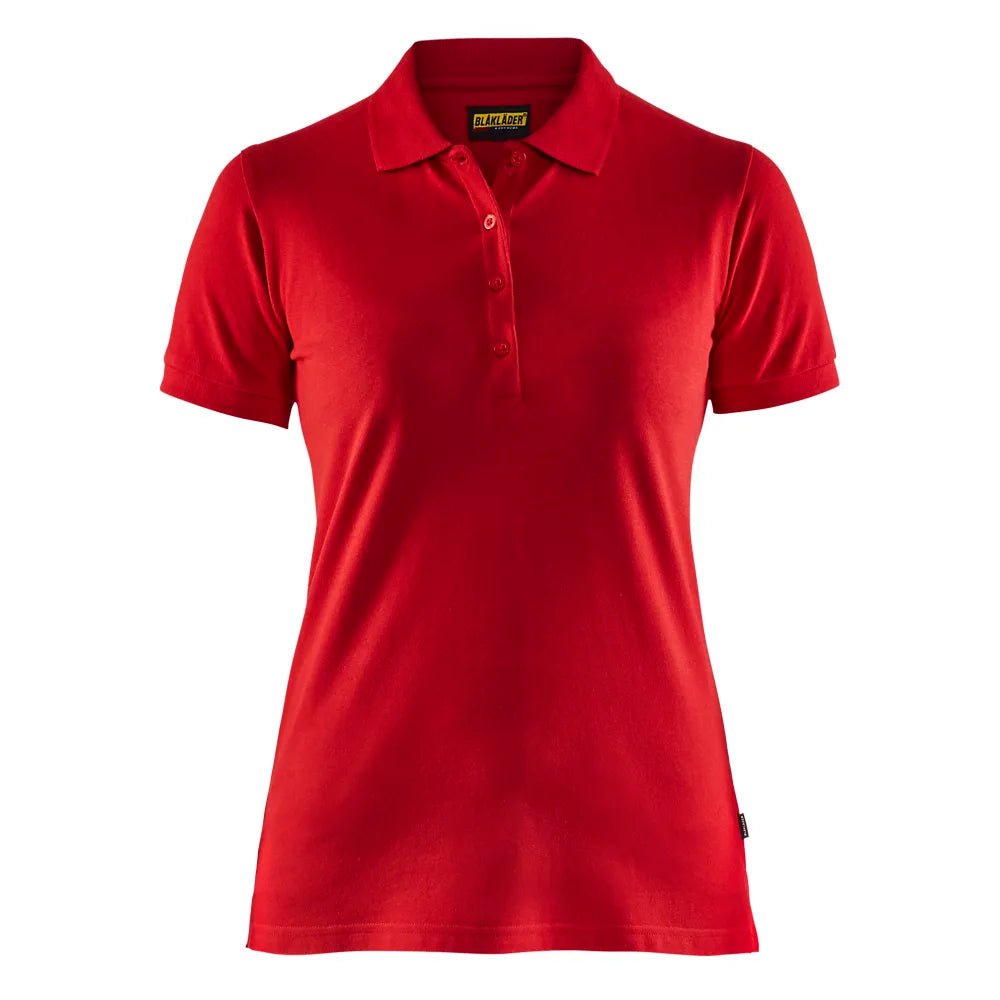 Blaklader 3307 1035 Dames Piqué Polo Rood