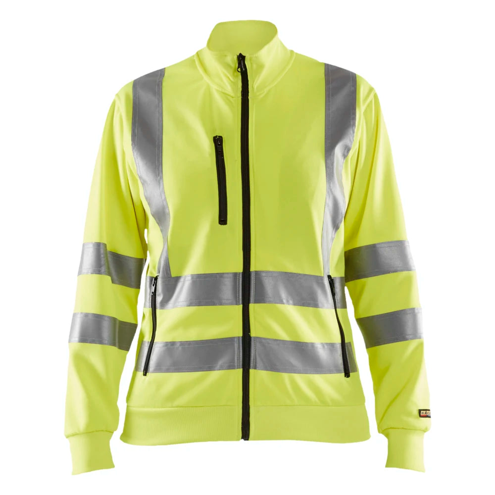 Blaklader 3308 1974 Dames Sweatshirt Met Rits High Vis High Vis Geel