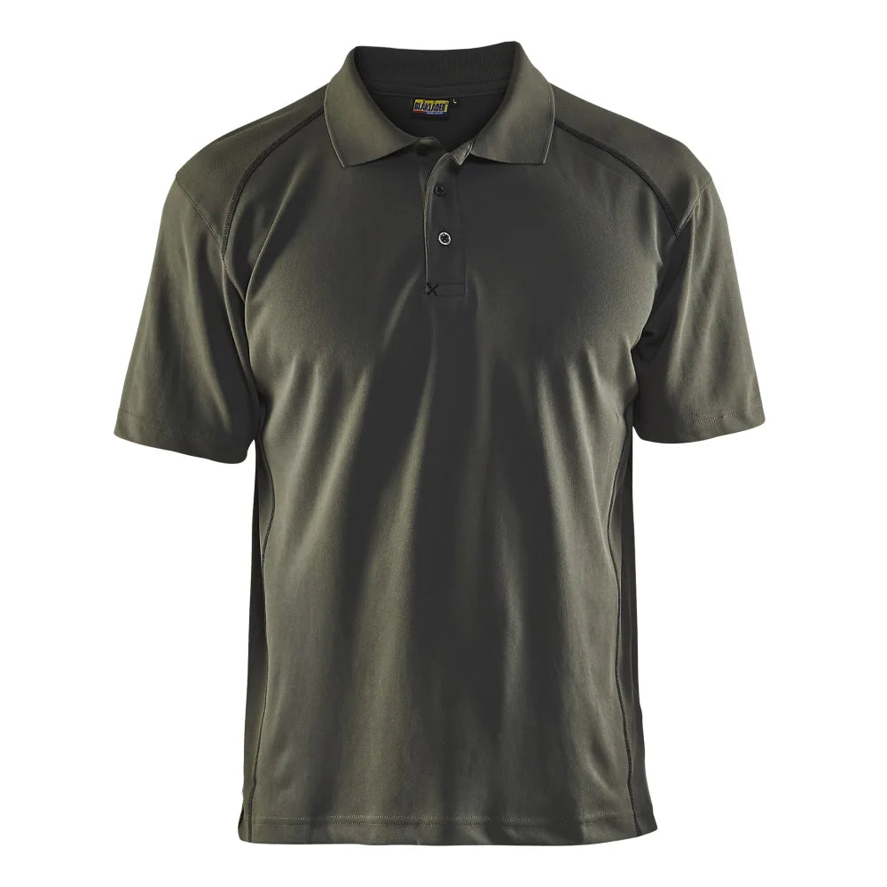 Blaklader 3326 1051 Uv-Piqué Polo Army Groen