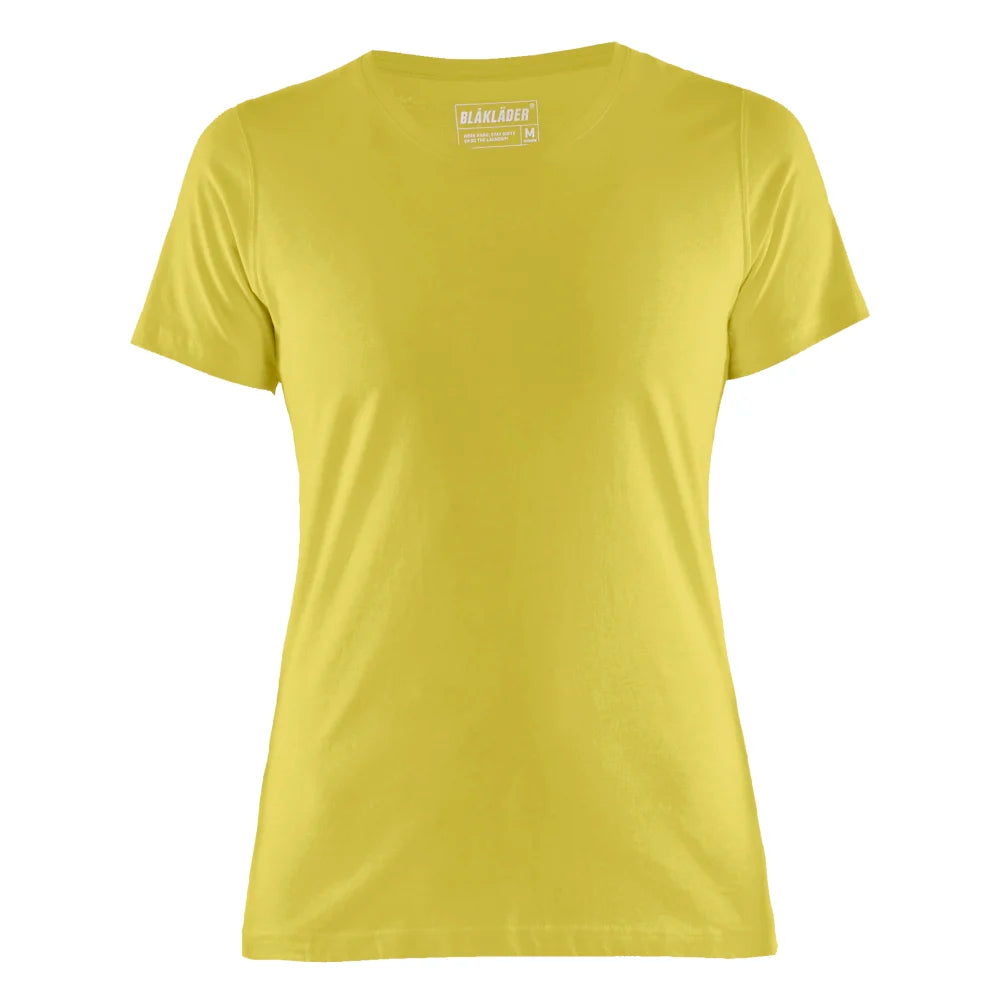 Blaklader 3334 1042 Dames T-Shirt High Vis Geel