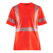 Blaklader 3336 1013 Dames Uv T-Shirt High Vis High Vis Rood