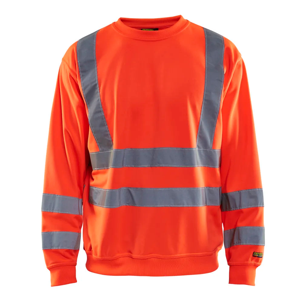 Blaklader 3341 1974 Sweatshirt High Vis High Vis Rood