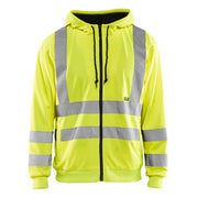 Blaklader 3346 1974 Hooded Sweatshirt Met Rits High Vis High Vis Geel