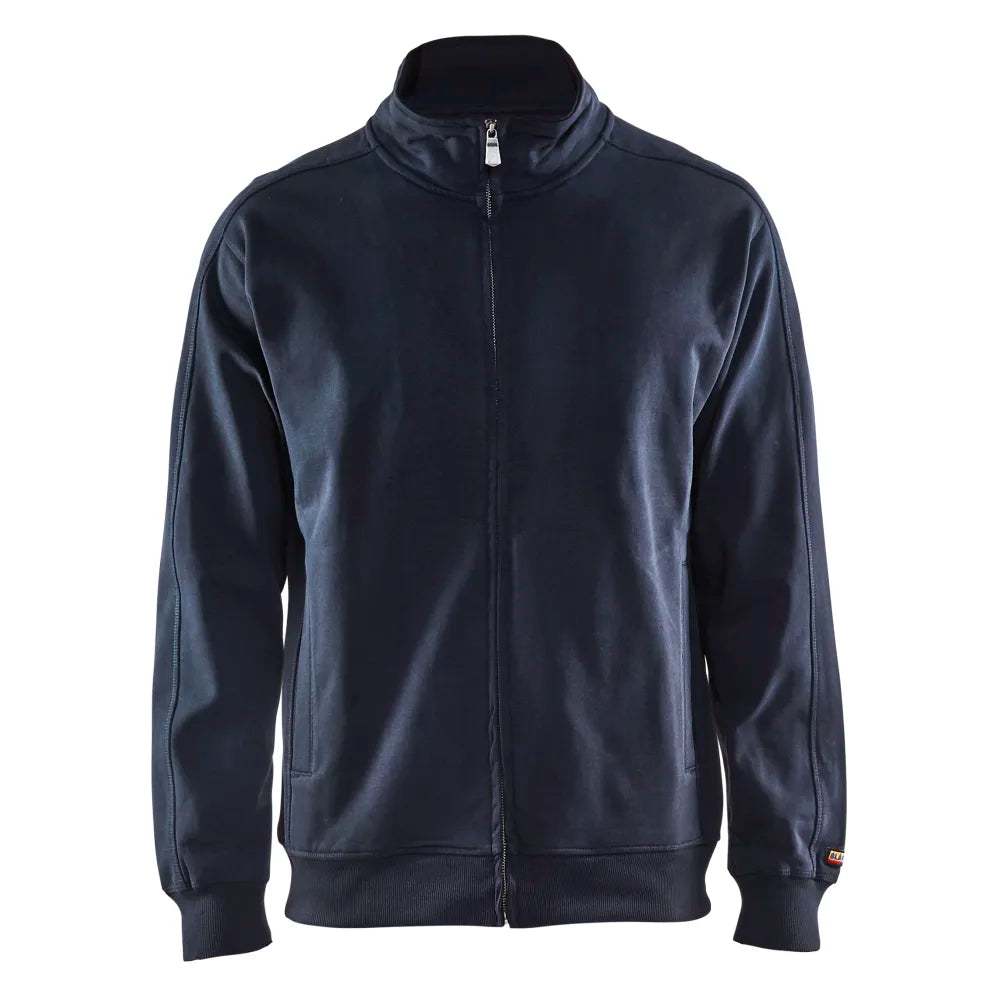 Blaklader 3349 1048 Sweatshirt Met Rits Donker Marineblauw