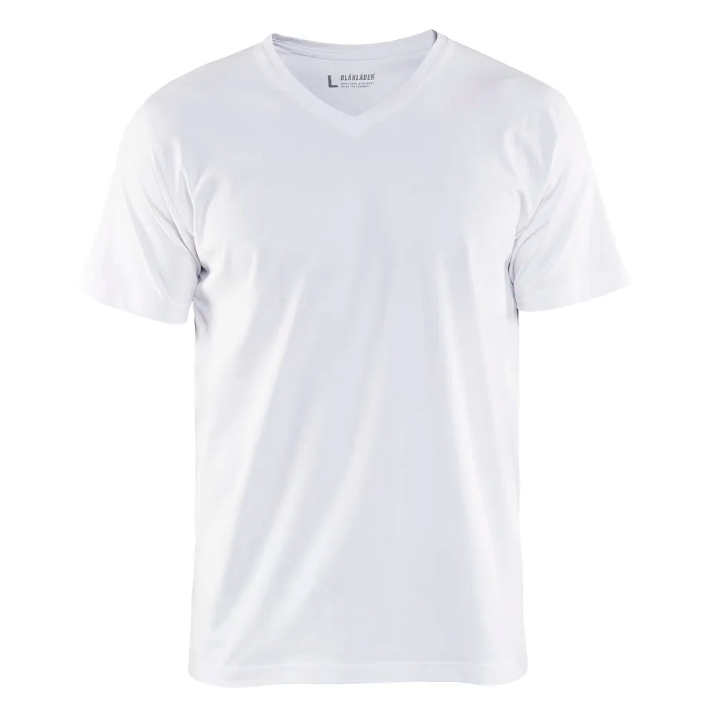 Blaklader 3360 1029 T-Shirt, V-Hals Wit