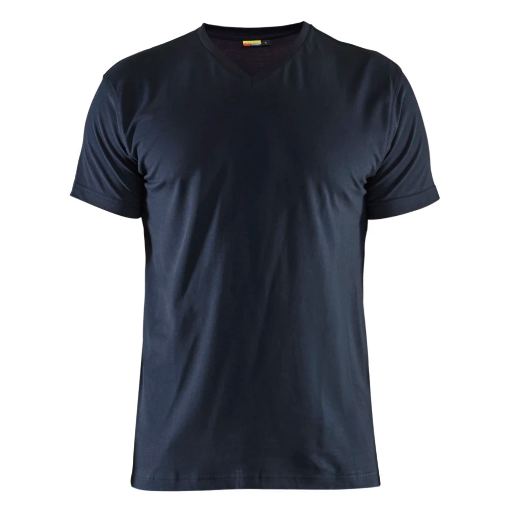Blaklader 3360 1029 T-Shirt, V-Hals Donker Marineblauw