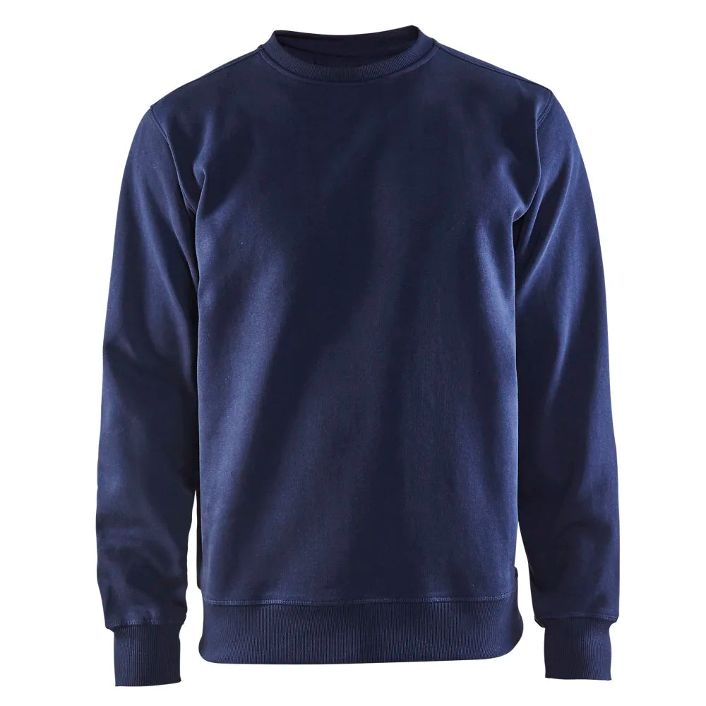 Blaklader 3364 1048 Sweatshirt Jersey Ronde Hals Marineblauw