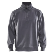Blaklader 3365 1048 Sweatshirt Jersey Met Halve Rits Grijs