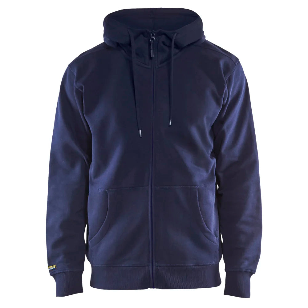 Blaklader 3366 1048 Hooded Sweatshirt Met Rits Marineblauw