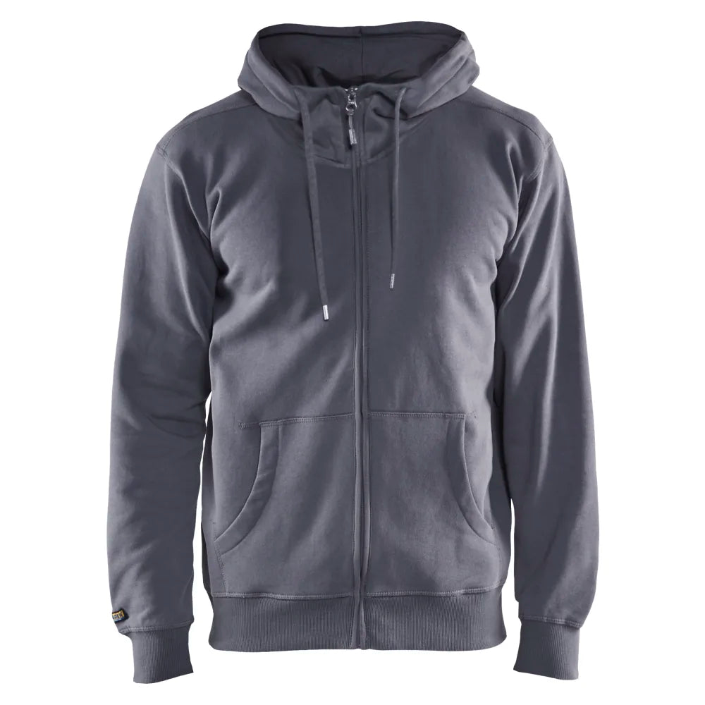 Blaklader 3366 1048 Hooded Sweatshirt Met Rits Grijs