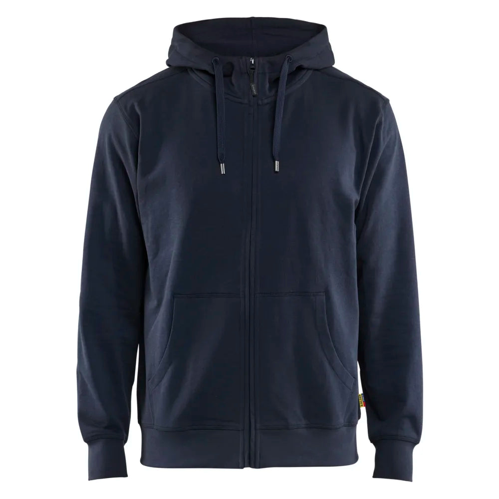 Blaklader 3366 1158 Hooded Sweatshirt Met Rits Katoen Donker Marineblauw