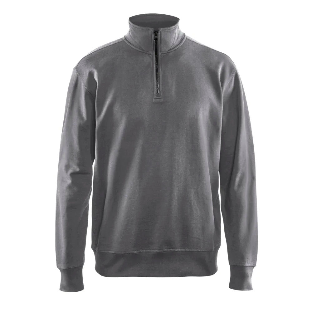 Blaklader 3369 1158 Sweatshirt Met Halve Rits Grijs