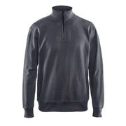 Blaklader 3369 1158 Sweatshirt Met Halve Rits Medium Grijs