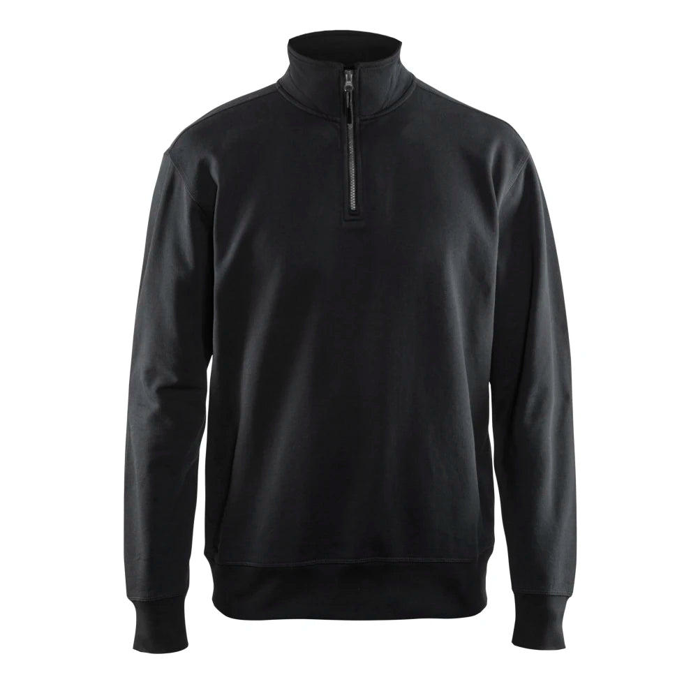 Blaklader 3369 1158 Sweatshirt Met Halve Rits Zwart