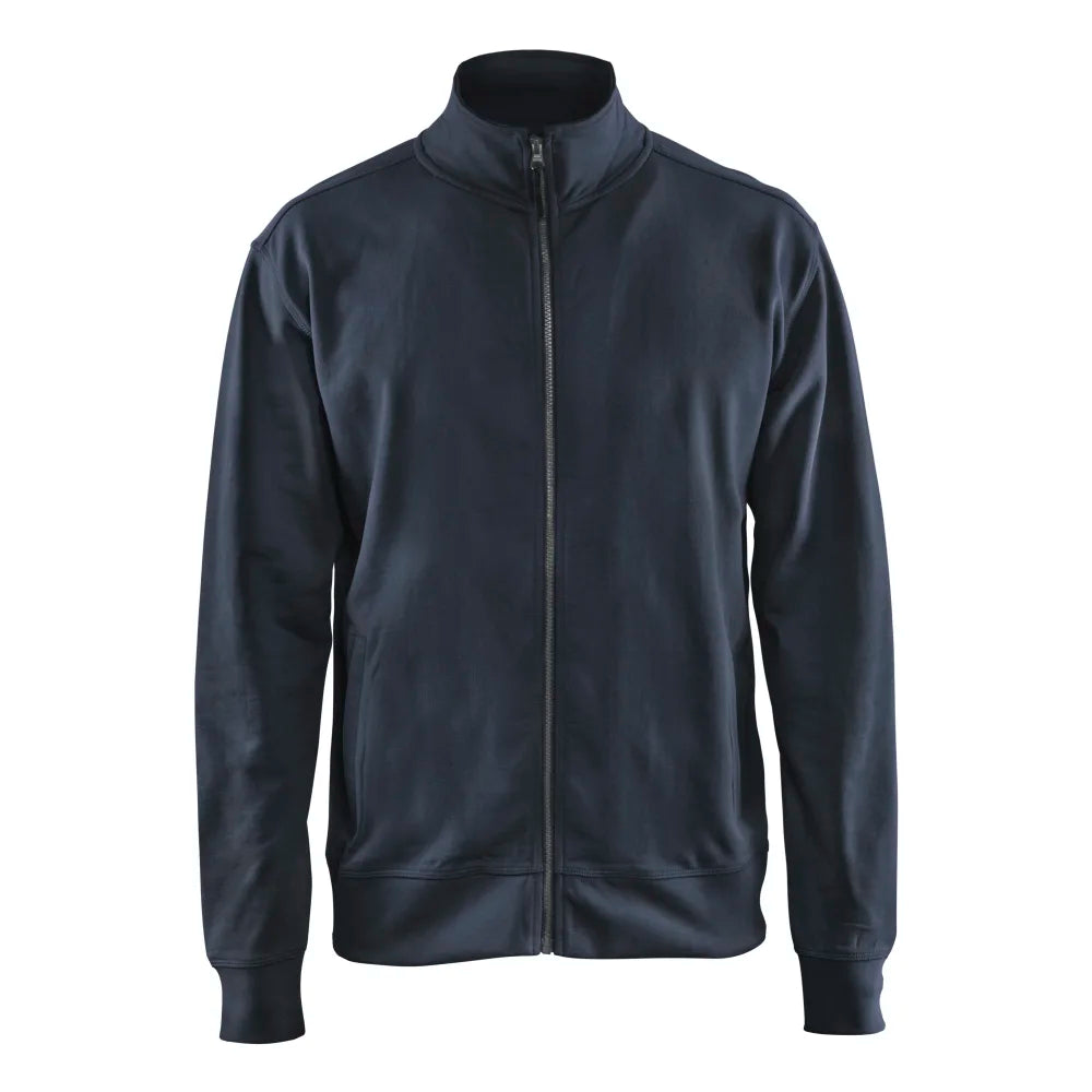 Blaklader 3371 1158 Sweatshirt Met Rits Donker Marineblauw
