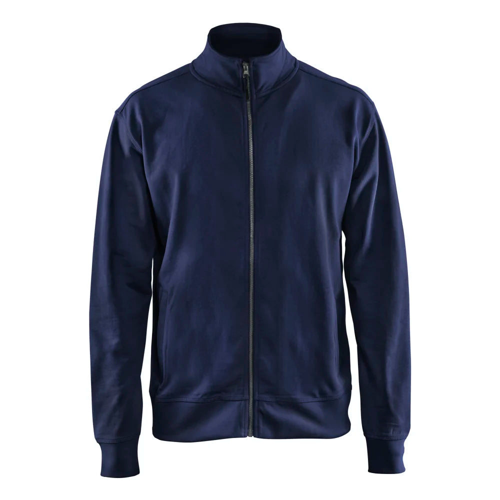 Blaklader 3371 1158 Sweatshirt Met Rits Marineblauw
