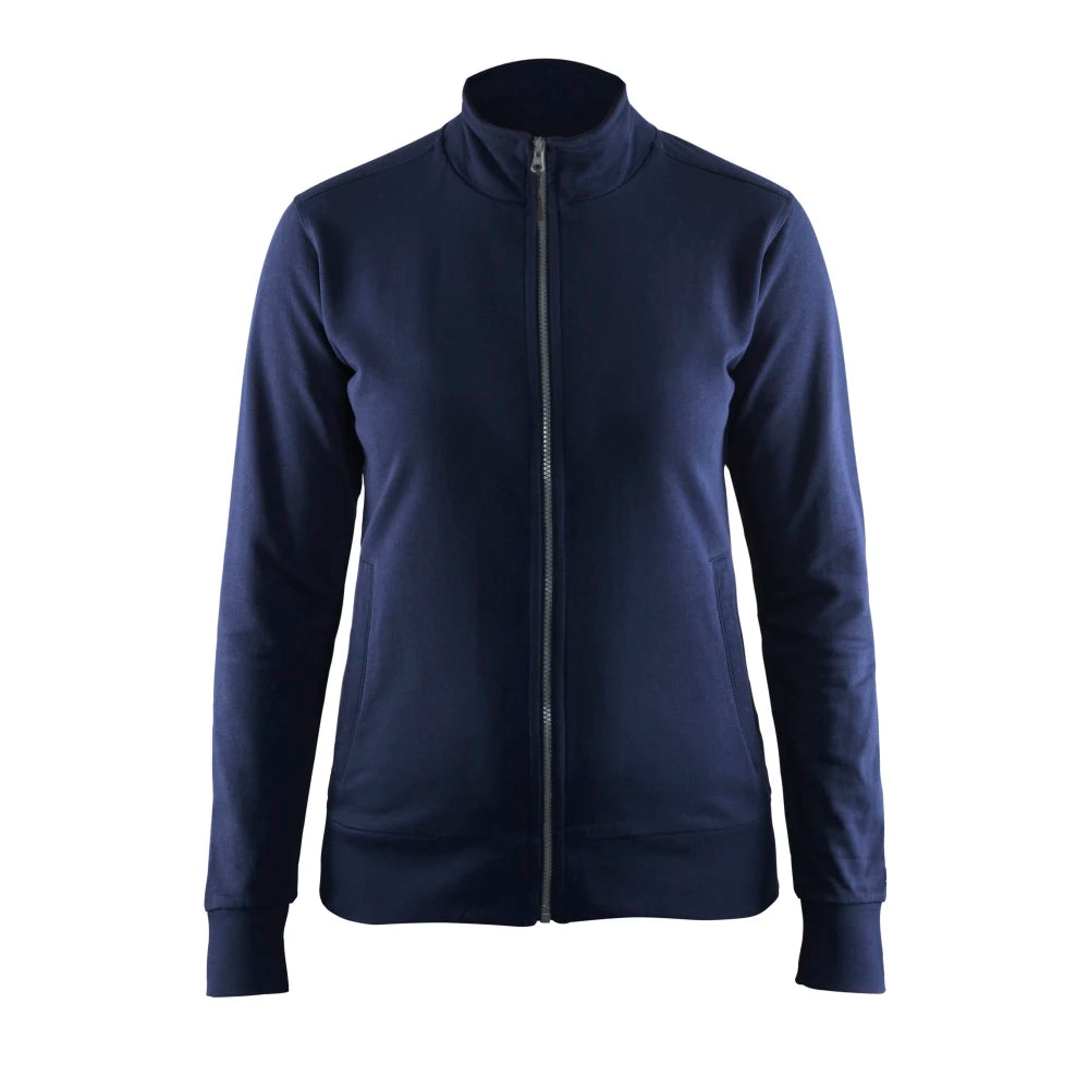 Blaklader 3372 1158 Dames Sweatshirt Met Rits Marineblauw