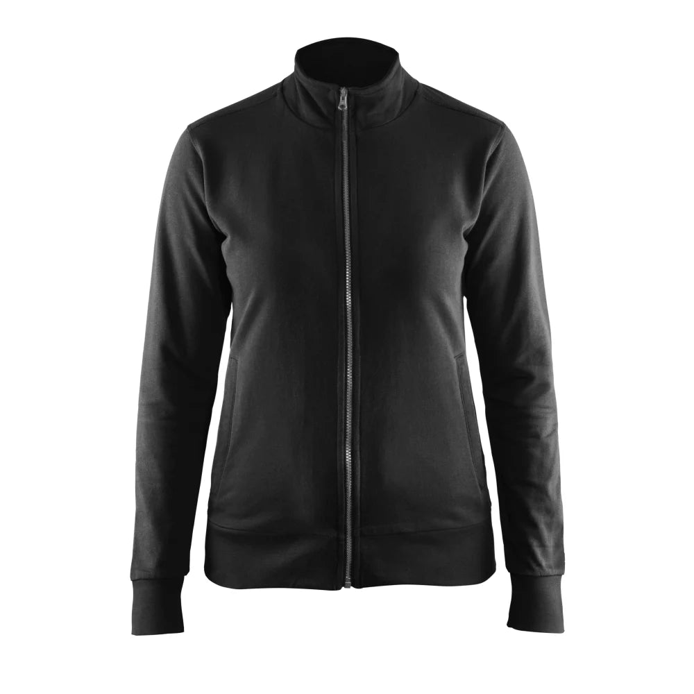 Blaklader 3372 1158 Dames Sweatshirt Met Rits Zwart