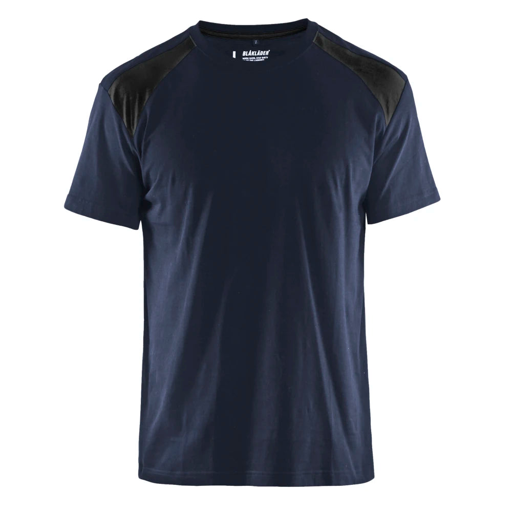 Blaklader 3379 1030 T-Shirt Donker Marineblauw Zwart