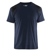Blaklader 3379 1030 T-Shirt Donker Marineblauw Zwart