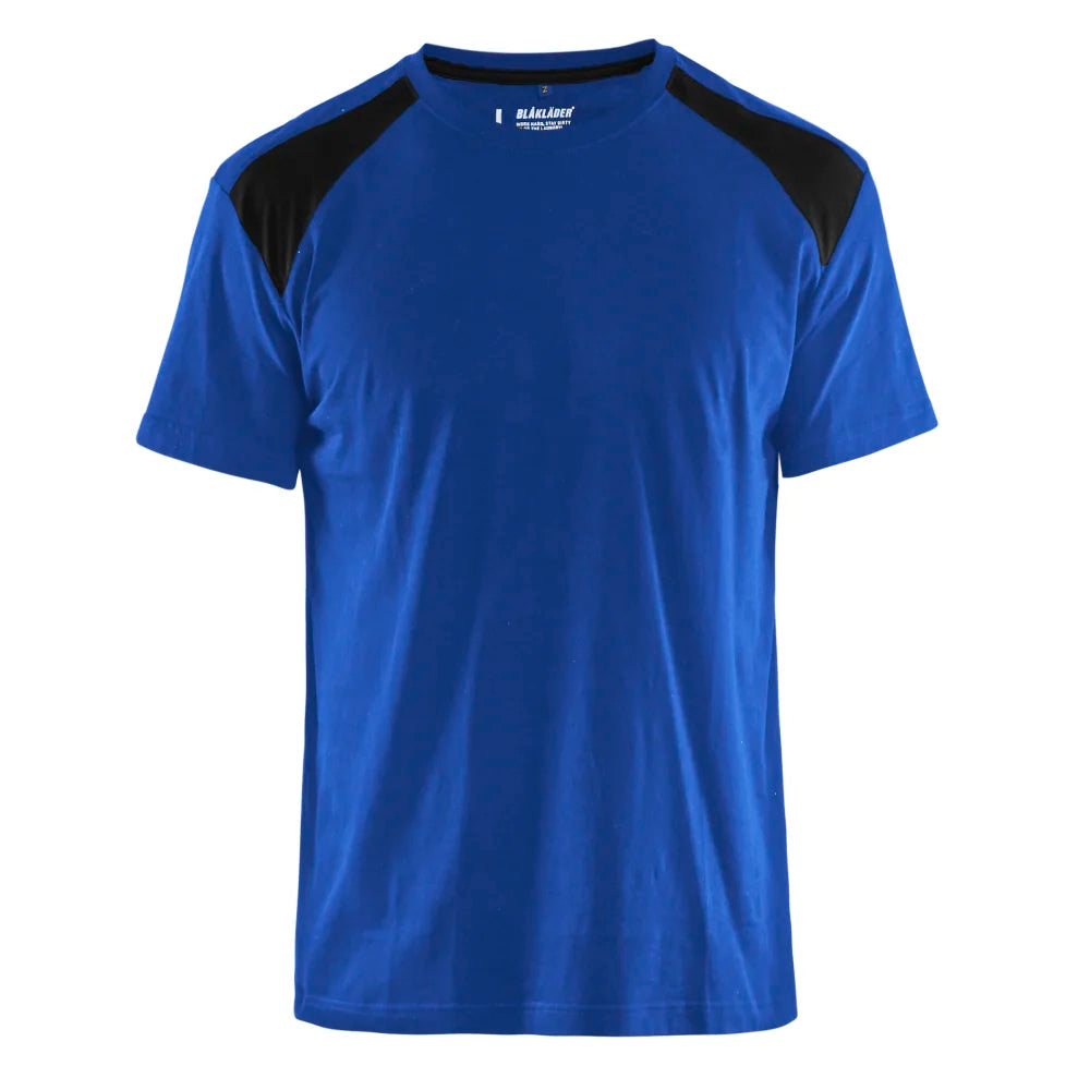 Blaklader 3379 1042 T-Shirt Bi-Colour Korenblauw Zwart