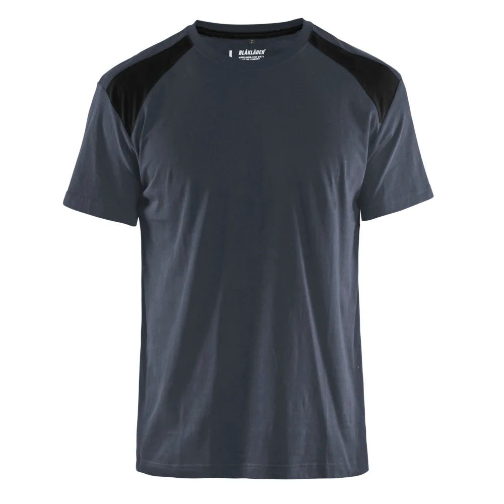 Blaklader 3379 1042 T-Shirt Bi-Colour Donkergrijs Zwart
