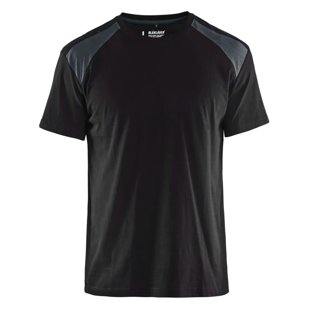 Blaklader 3379 1042 T-Shirt Bi-Colour Zwart Donkergrijs