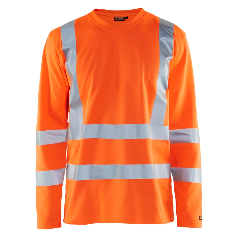 Blaklader 3381 1070 Uv-T-Shirt Lange Mouwen High Vis High Vis Oranje
