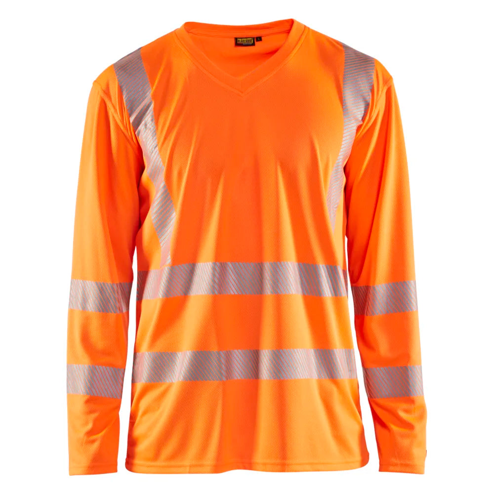 Blaklader 3385 1013 Uv-T-Shirt Lange Mouwen High Vis High Vis Oranje
