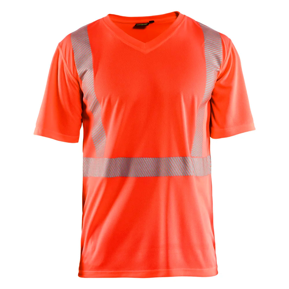 Blaklader 3386 1013 Uv-T-Shirt High Vis High Vis Rood