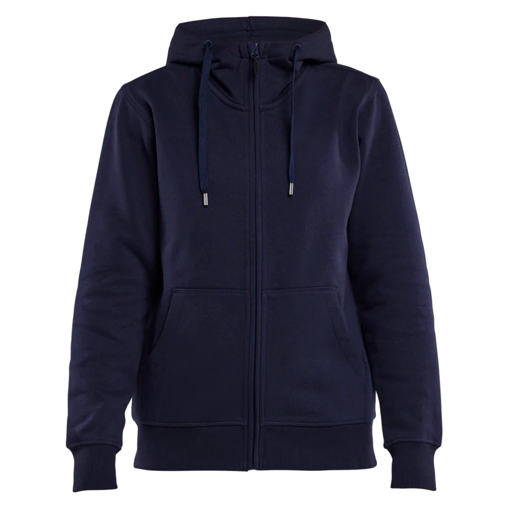 Blaklader 3395 1048 Dames Hooded Sweatshirt Met Rits Marineblauw