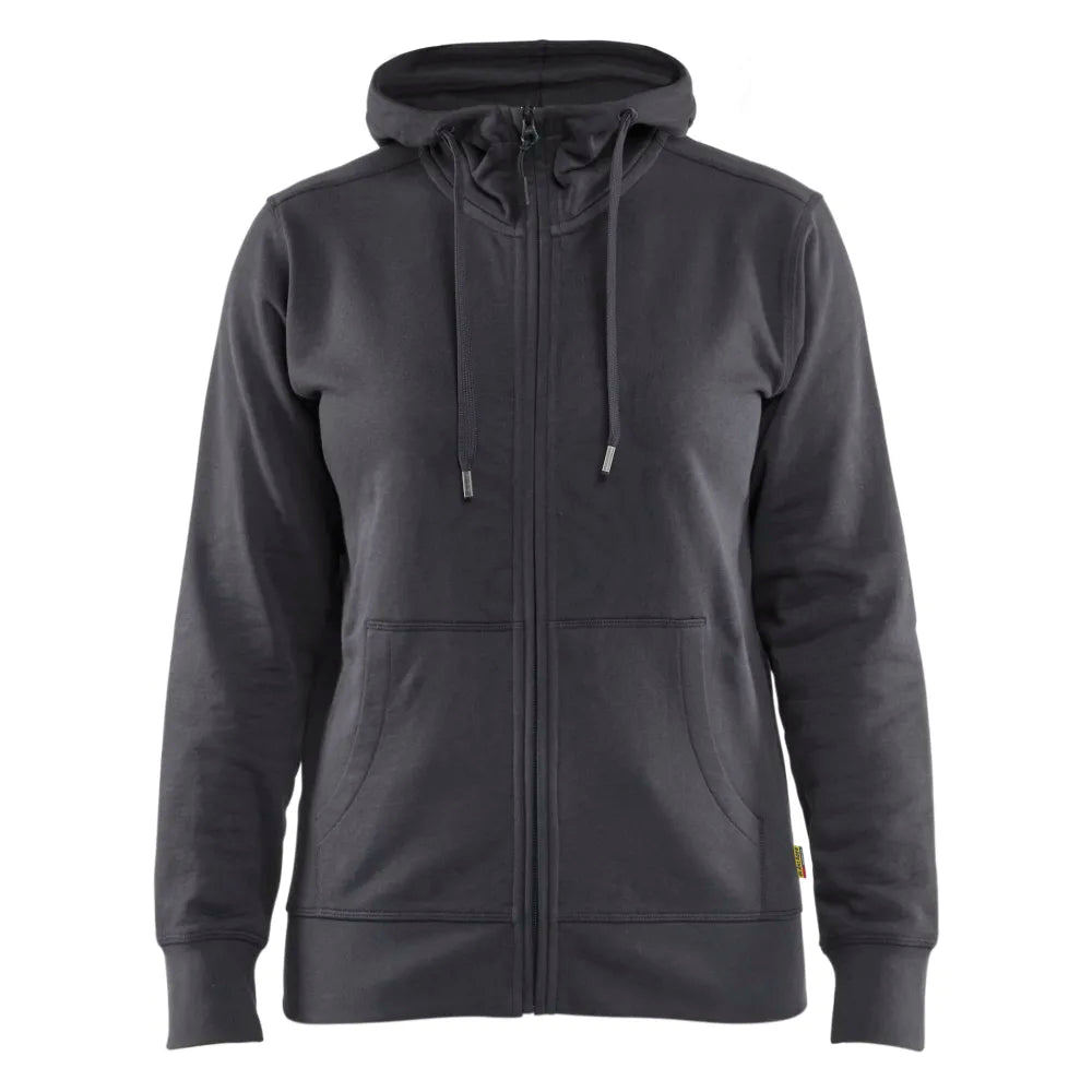 Blaklader 3395 1158 Dames Hooded Sweatshirt Met Rits Medium Grijs
