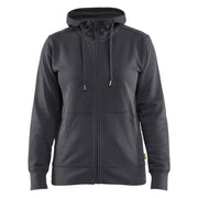 Blaklader 3395 1158 Dames Hooded Sweatshirt Met Rits Medium Grijs